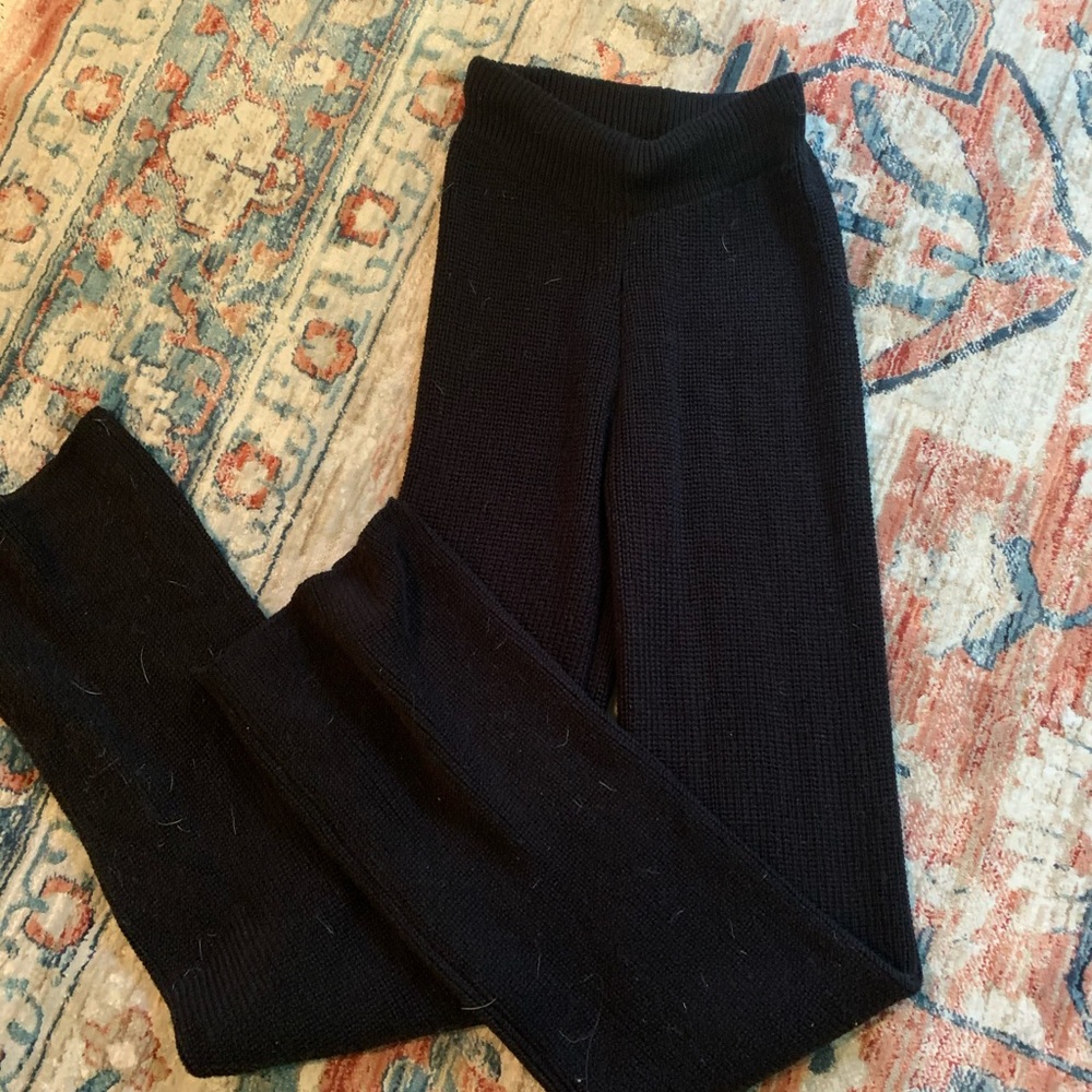 Forever 21 black knit pants